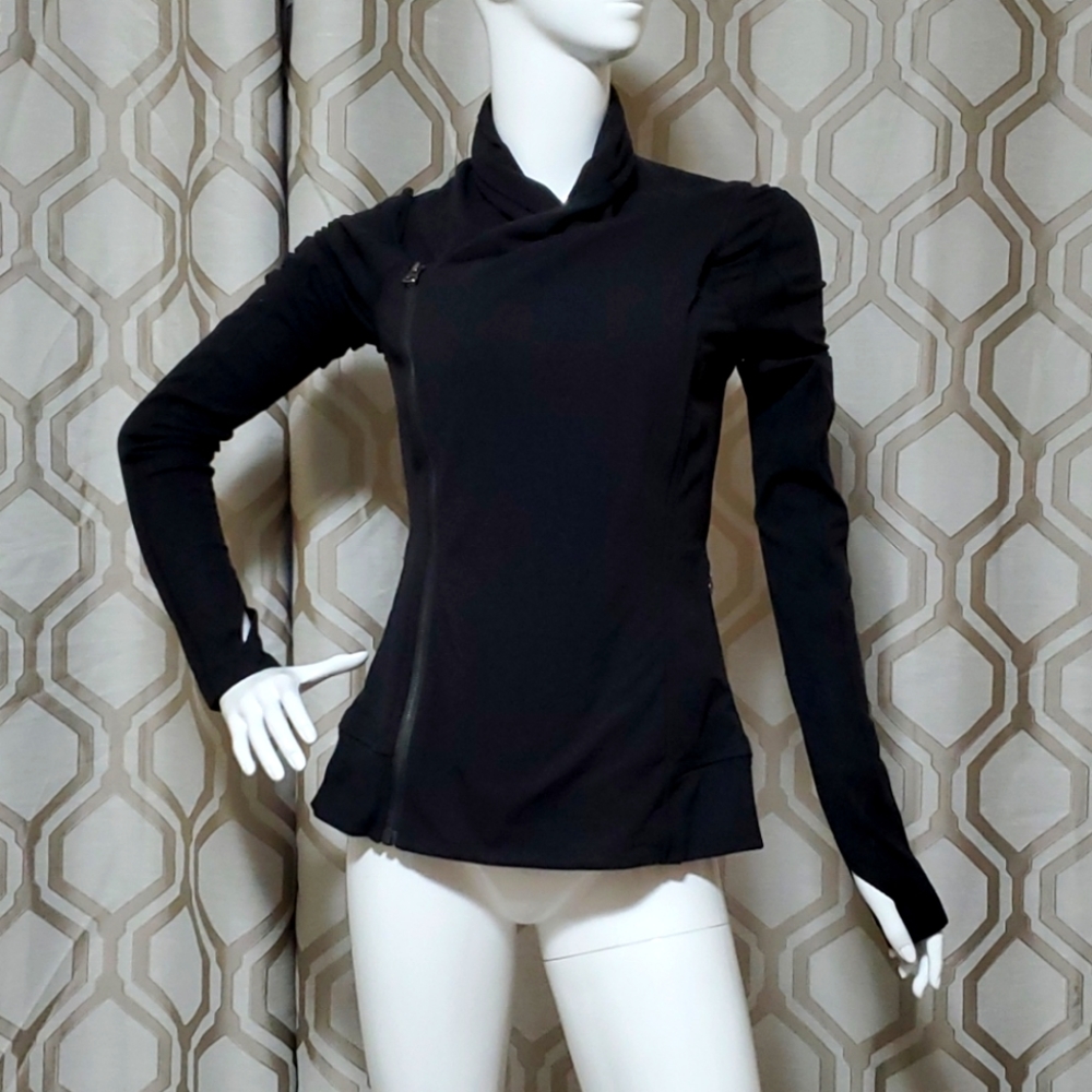 Black Lulu Lemon Wrap Jacket